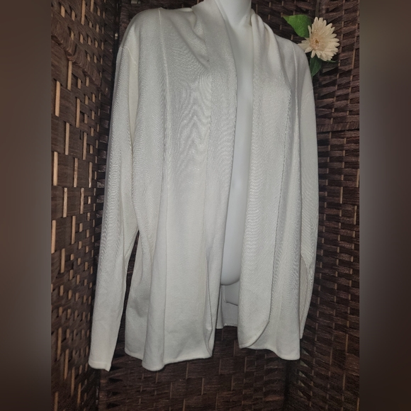 New RED  Cardigan VERY BEAUTIFUL COLOR WHITE - Picture 5 of 8